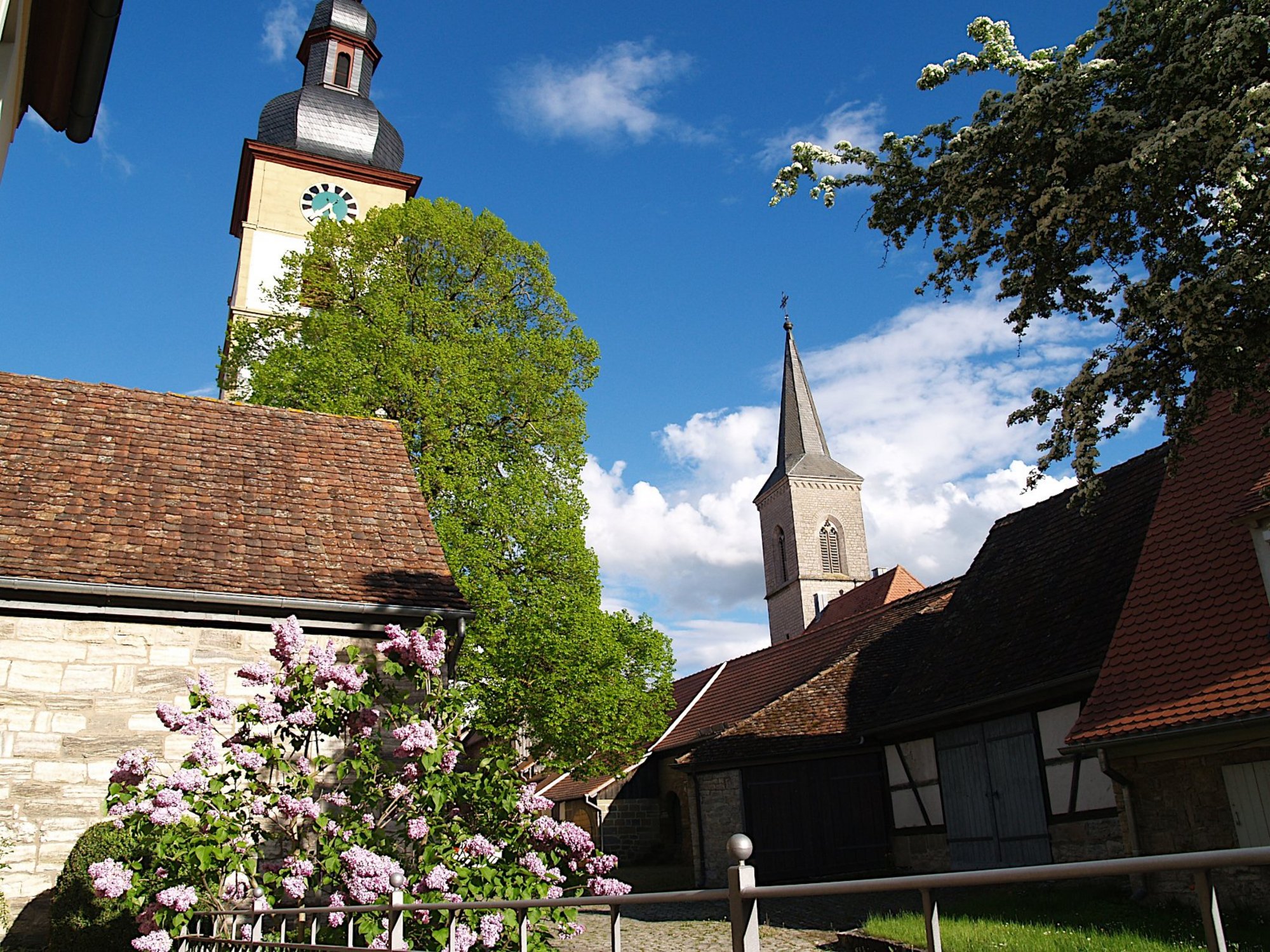 Kirchenburg in Hüttenheim
