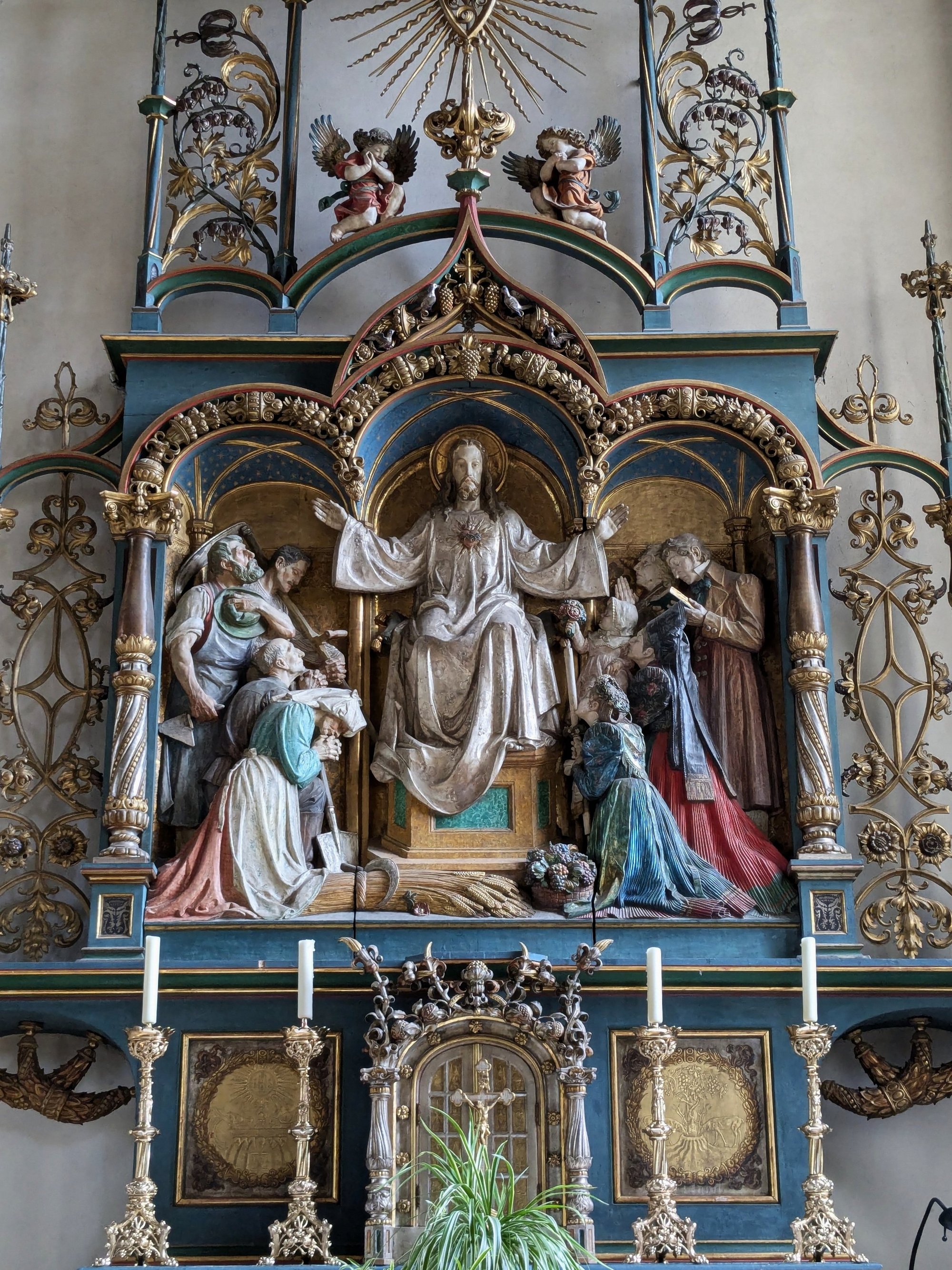 Herz-Jesu-Altar in der Pfarrkirche