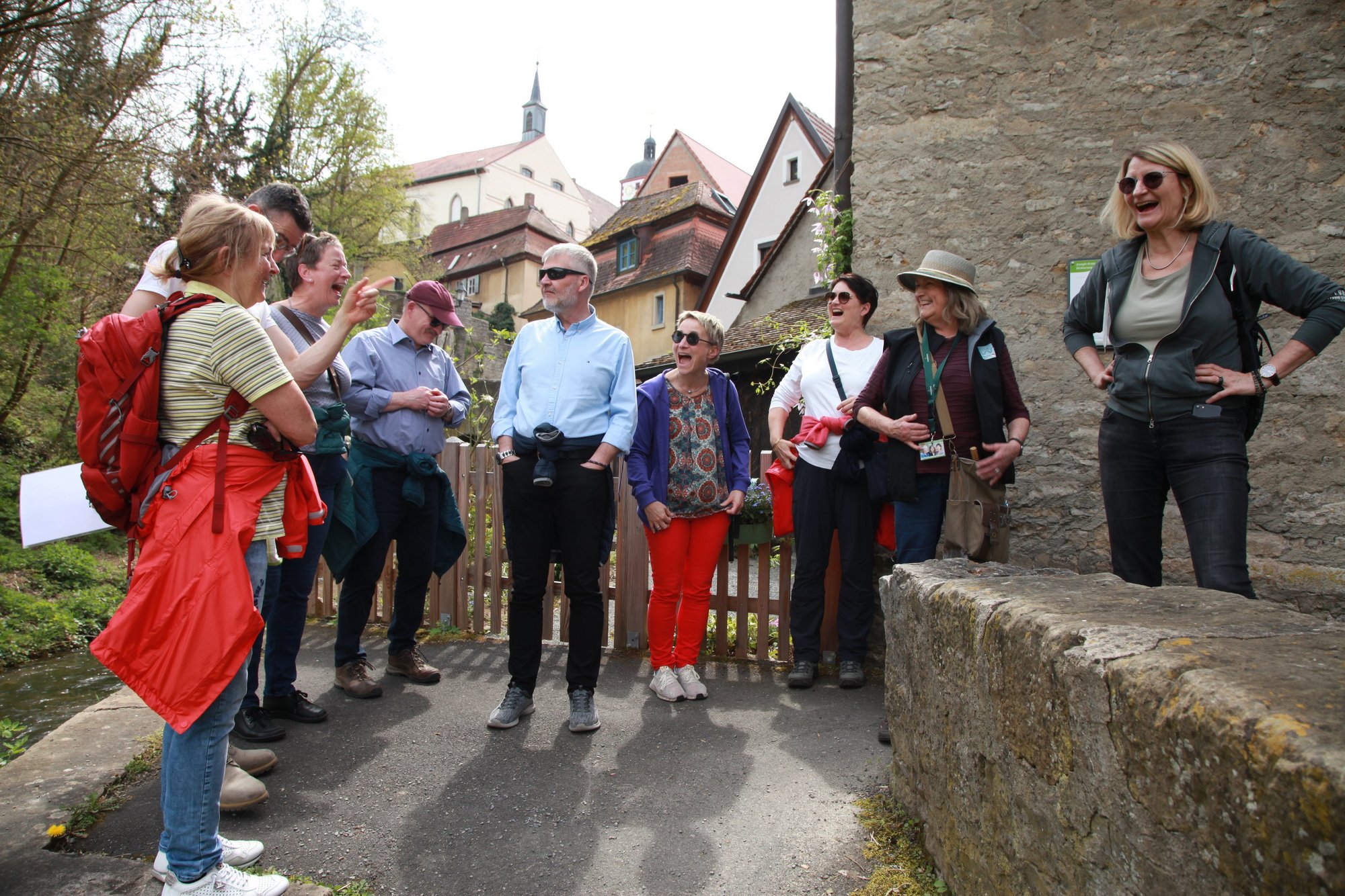 Gruppe am Brücker Tor