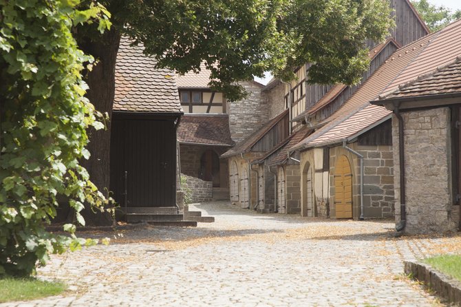 Innenhof der Kirchenburganlage
