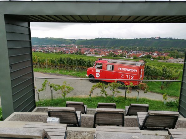 unterwegs in den Weinbergen